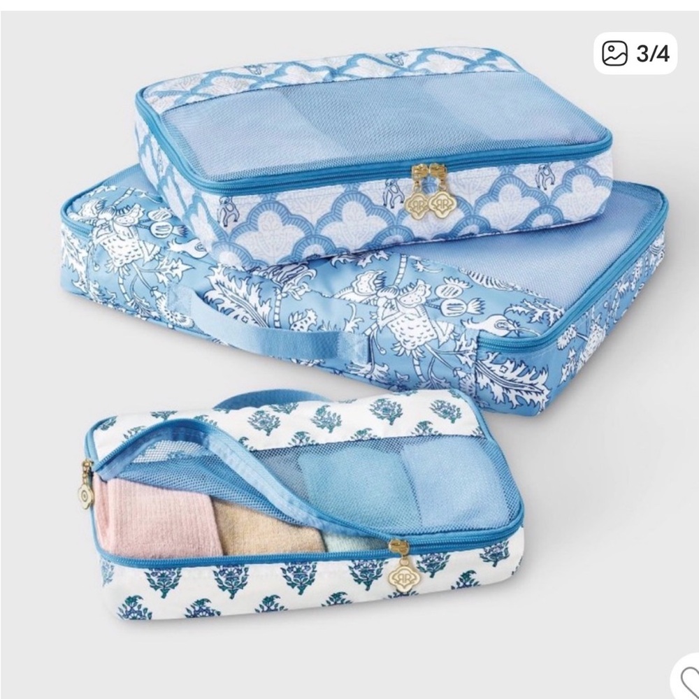 Roller Rabbit x Target Travel Packing Cubes Set